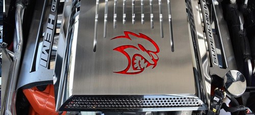 Plenum engine cover red - plenum/engine,