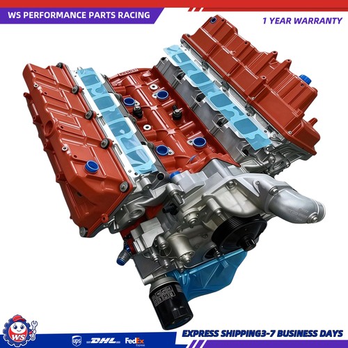 Long block engine assy - long,